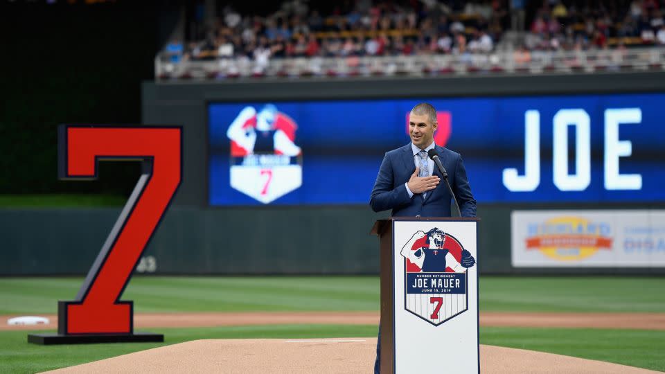 Twins legend Joe Mauer was heavily favored to get into the Hall of Fame on his first try. - Hannah Foslien/Getty Images