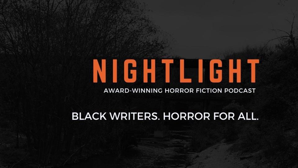 header image for nightlight podcast, a black horror audio drama 