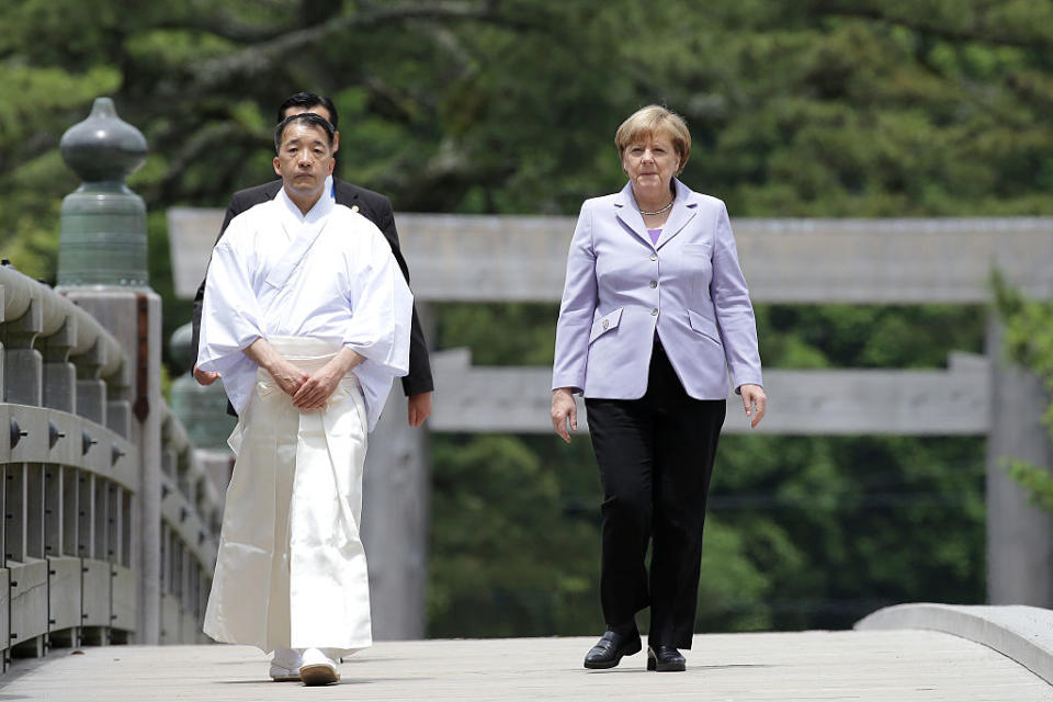 G7-Gipfel in Japan: Die Staatschefs starten harmonisch