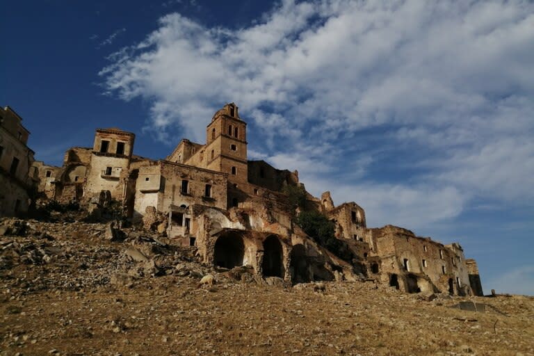 “Estuve en muchos lugares, pero Craco tiene algo especial", reconoció Colangelo