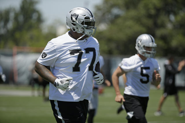 Raiders' Trent Brown on COVID list for second time this season