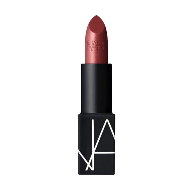 <p>Nars Satin Lipstick in Dressed to Kill, $26, <a href="https://shop-links.co/1680445657584883224" rel="nofollow noopener" target="_blank" data-ylk="slk:available here;elm:context_link;itc:0;sec:content-canvas" class="link ">available here</a>. </p>