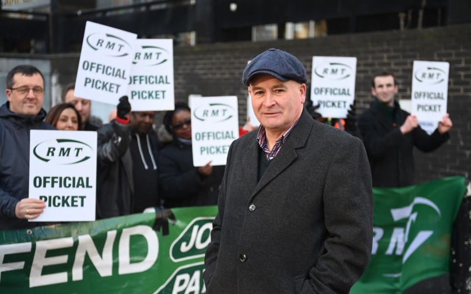 RMT Mick Lynch - NEIL HALL/EPA-EFE/Shutterstock