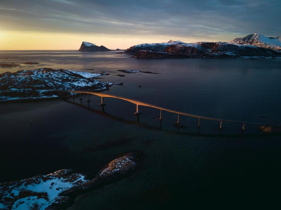 4. Sommarøy: Just 50 minutes from Tromsø airport, this Norwegian island offers a great base from which to (hopefully) see the Northern Lights (Getty Images)