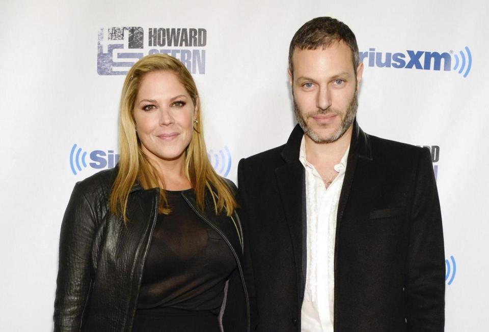 Mary McCormack and her husband Michael Morris