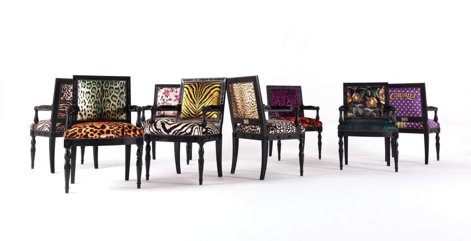 Queen of Cavalli Chair. - Credit: Courtesy of Roberto Cavalli