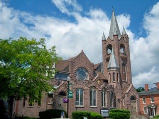 Penn Yan United Methodist Church is located on the corner of Main Street and Chapel Street.