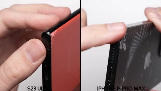 Does titanium's drop resistance mean the iPhone 15 Pro Max can go