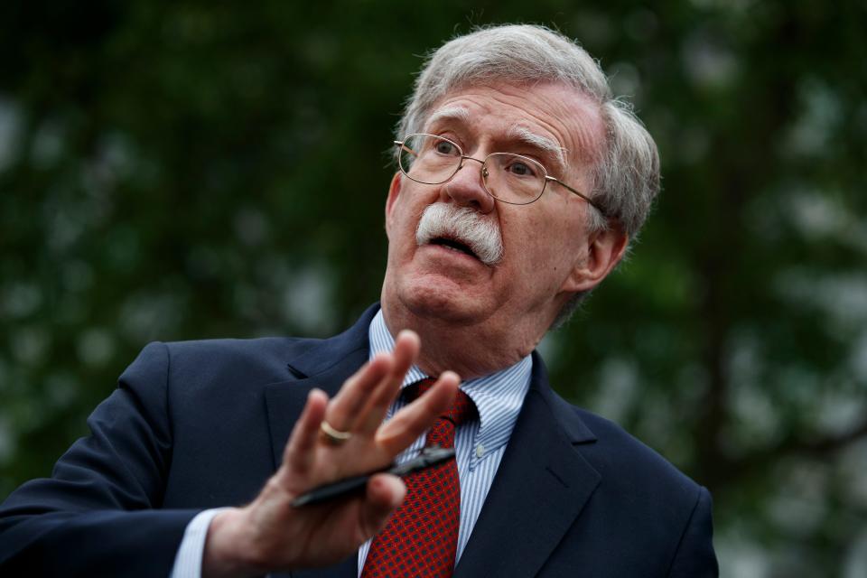 Former national security adviser John Bolton