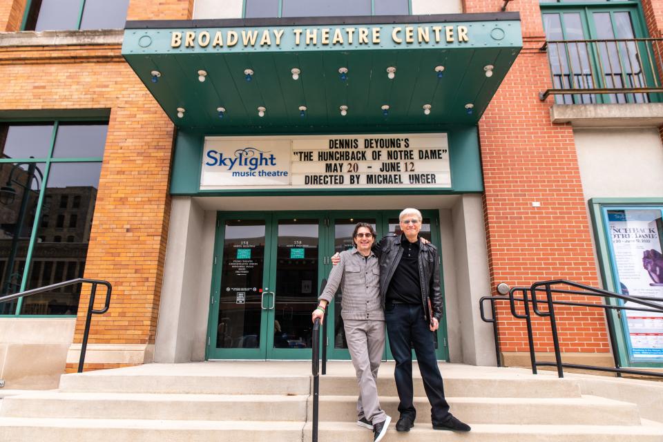A chance meeting decades ago led to Skylight artistic director Michael Unger staging former Styx singer Dennis DeYoung's musical, "The Hunchback of Notre Dame."