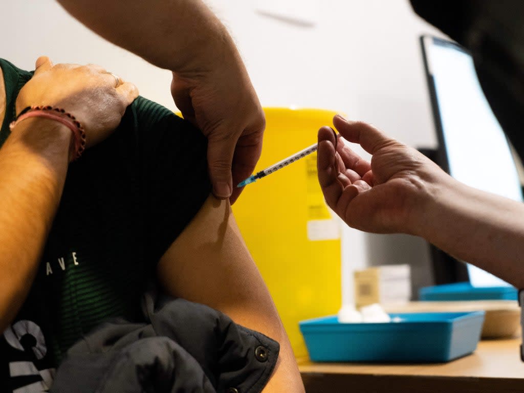 Among patients with blood cancer who had three doses of a Covid-19 vaccine, only 56 per cent generated neutralising antibodies (AFP/Getty)