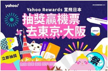 Yahoo Rewards「賞飛日本」抽獎活動