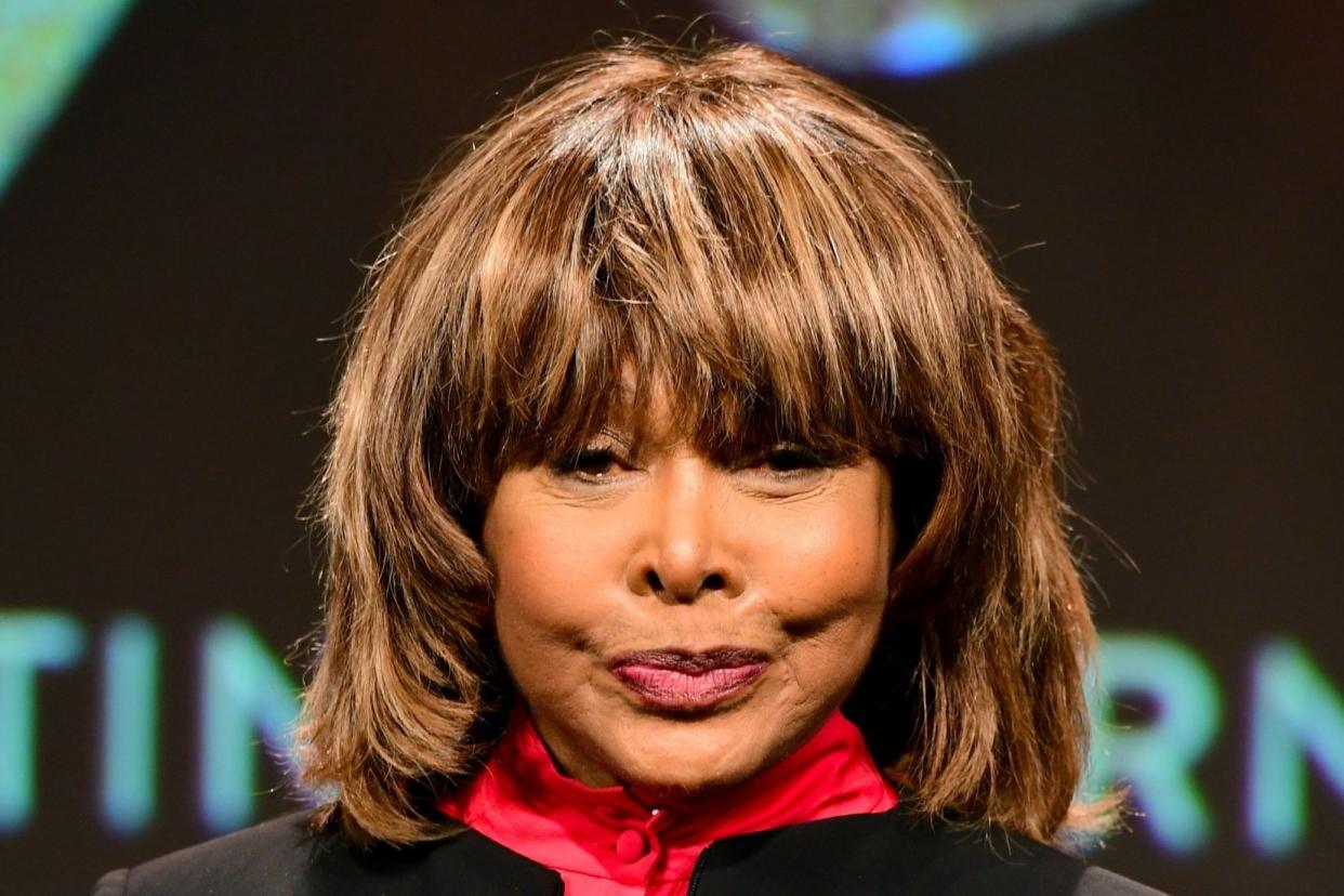 Opening up: Tina Turner has spoken about her son Craig's suicide: PA