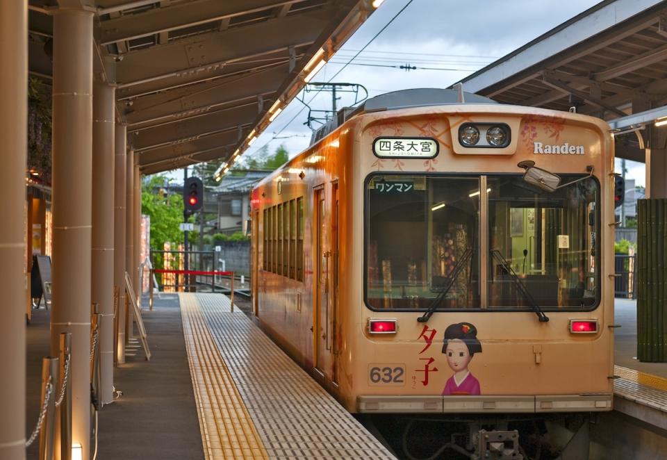 京福電車（圖片來源：Getty Creative）