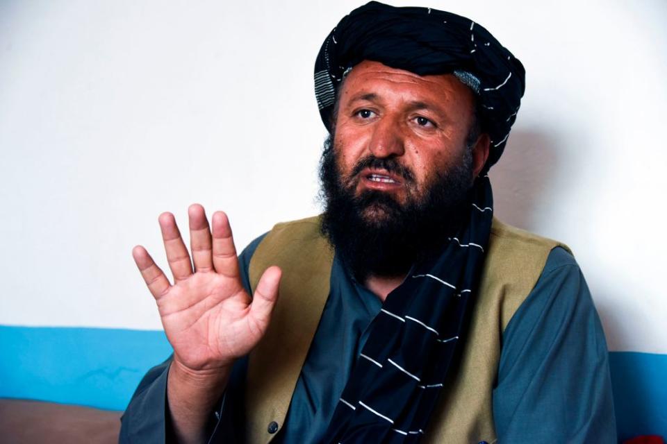 In this picture taken on August 15, 2019, Mohammad Manzoor Hussaini, who previously fought for the Taliban, speaks during an interview. Taliban loyalists are cheering the prospect of a deal with the US that after 18 years of gruelling conflict will see "defeated" American "invaders" finally go home. Source: AFP/Javed Tanveer