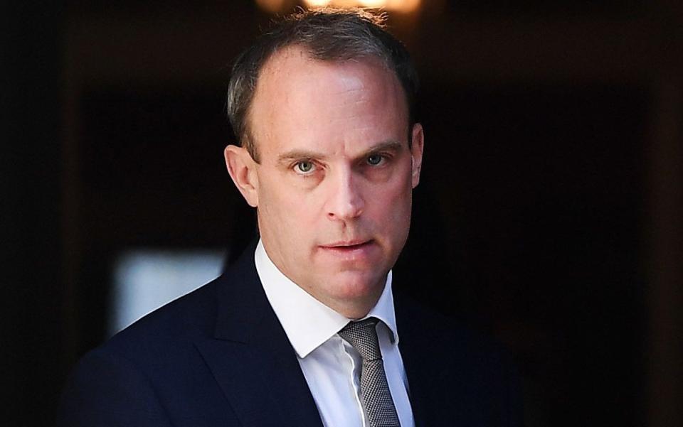 The Telegraph understands that Dominic Raab will take direct control of the aid budget - Shutterstock