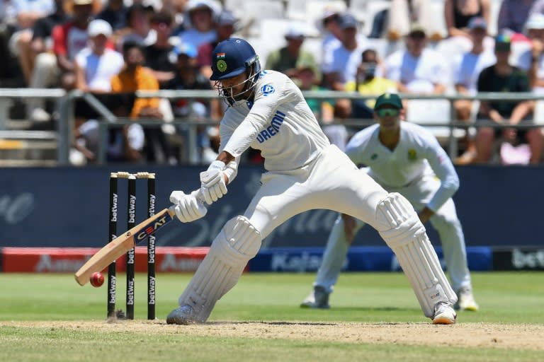 Shreyas Iyer scored the winning boundary that sealed the quickest win in Test history as India levelled the series with <a class="link " href="https://sports.yahoo.com/soccer/teams/south-africa-women/" data-i13n="sec:content-canvas;subsec:anchor_text;elm:context_link" data-ylk="slk:South Africa;sec:content-canvas;subsec:anchor_text;elm:context_link;itc:0">South Africa</a> (Rodger Bosch)