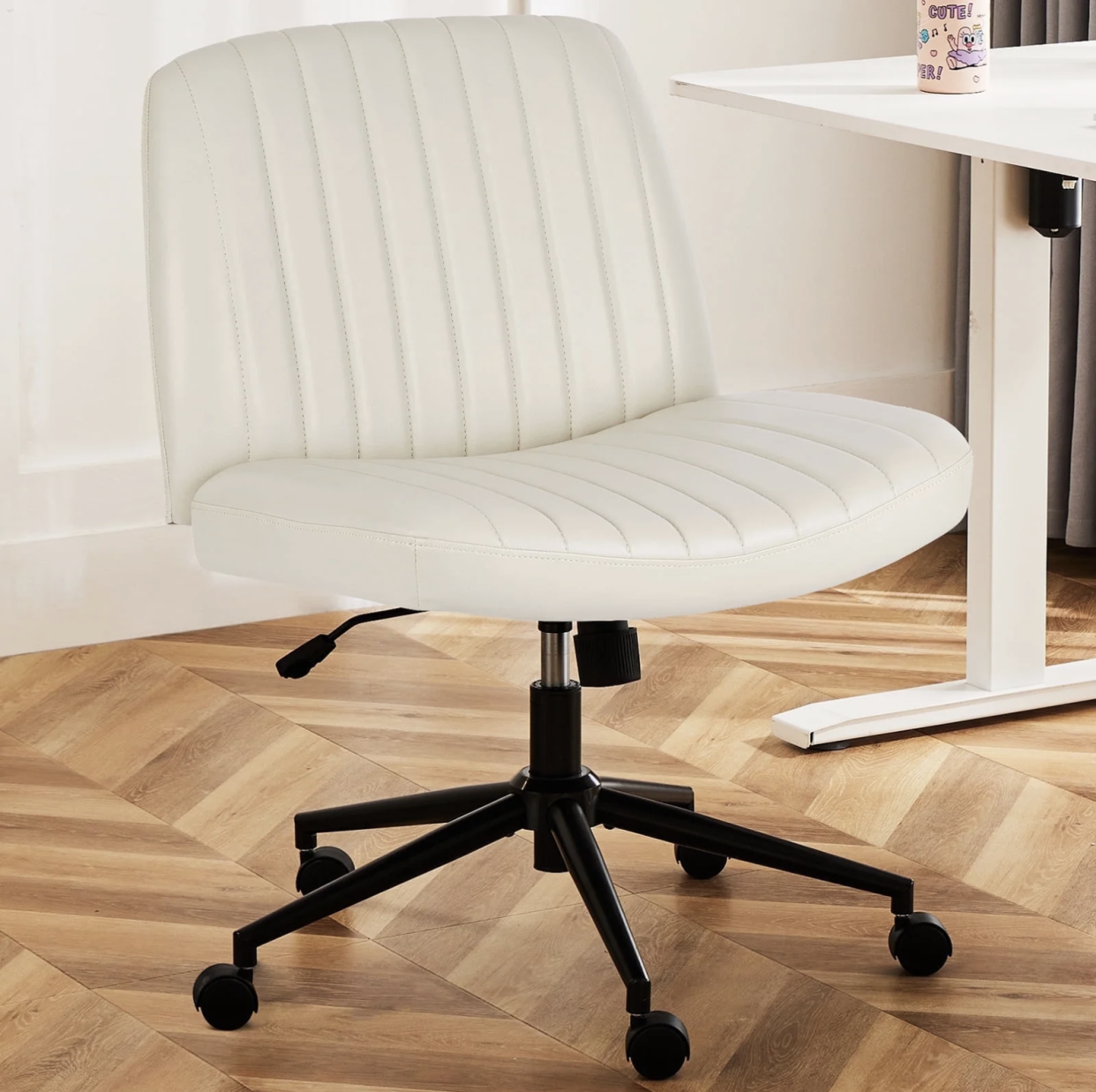 <p><a href="https://go.redirectingat.com?id=74968X1596630&url=https%3A%2F%2Fwww.walmart.com%2Fip%2FOffice-Chair-Armless-Criss-Cross-Legged-Chair-No-Wheels-Comfy-Home-Office-Desk-Chairs-Adjustable-Swivel-Padded-Fabric-Vanity-Task-Computer-Chair%2F5335048559&sref=https%3A%2F%2Fwww.housebeautiful.com%2Fshopping%2Fbest-stores%2Fg61864714%2Fbest-walmart-deals-august-2024%2F" rel="nofollow noopener" target="_blank" data-ylk="slk:Shop Now;elm:context_link;itc:0;sec:content-canvas" class="link rapid-noclick-resp">Shop Now</a></p><p>Criss Cross Office Chair</p><p>$65.89</p>