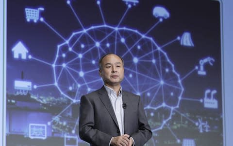 Masayoshi Son - Credit: Bloomberg