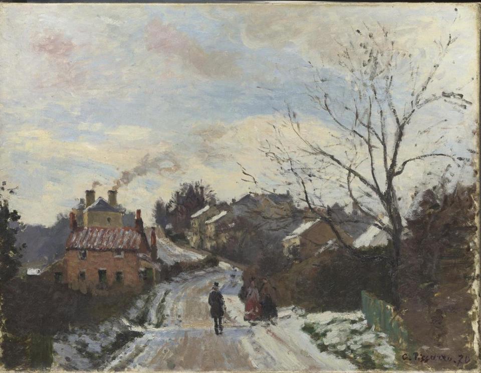 Fox Hill, Camille Pissarro (1870) (National Gallery)