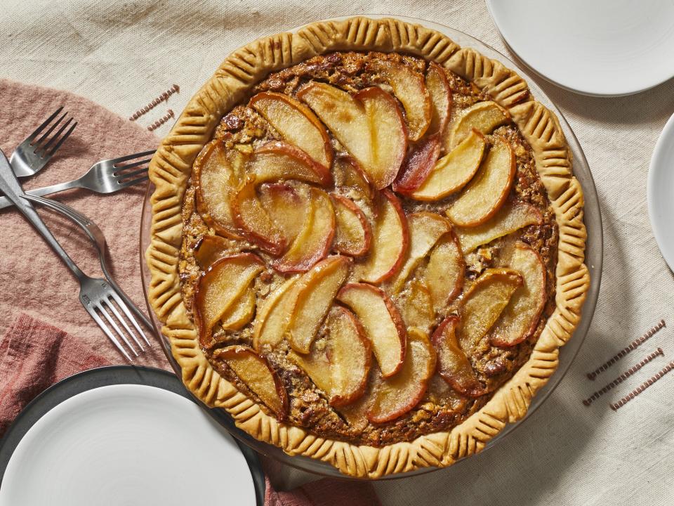 Pecan, Apple, and Pumpkin Pie