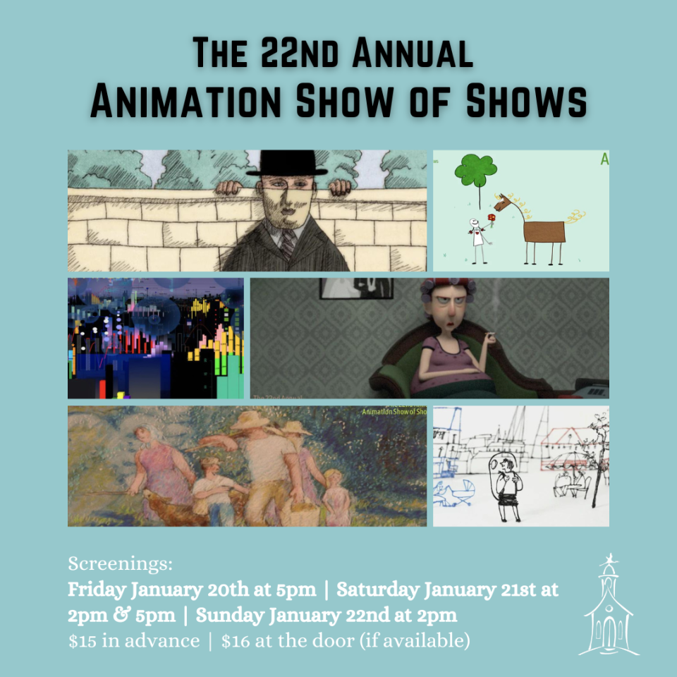 The 22nd annual "Animation Show of Shows" returns to Wellfleet Preservation Hall after two years lost to COVID.