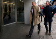 Mark Turnbull, Managing Director of SCL Elections/Cambridge Analytica arrives at the offices of Cambridge Analytica in central London, Britain, March 20, 2018. REUTERS/Henry Nicholls