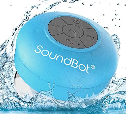 2) Water Resistant Bluetooth Shower Speaker