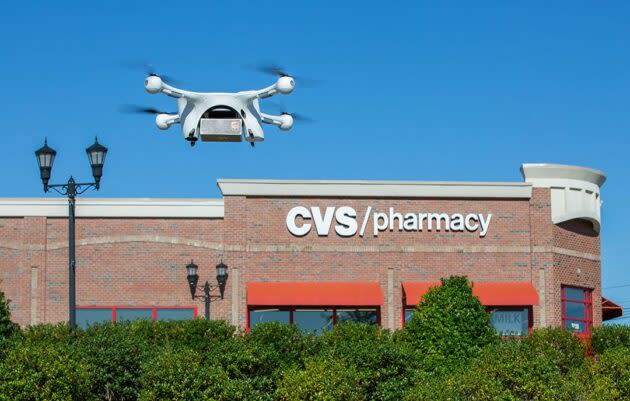 UPS / Matternet drone with CVS store