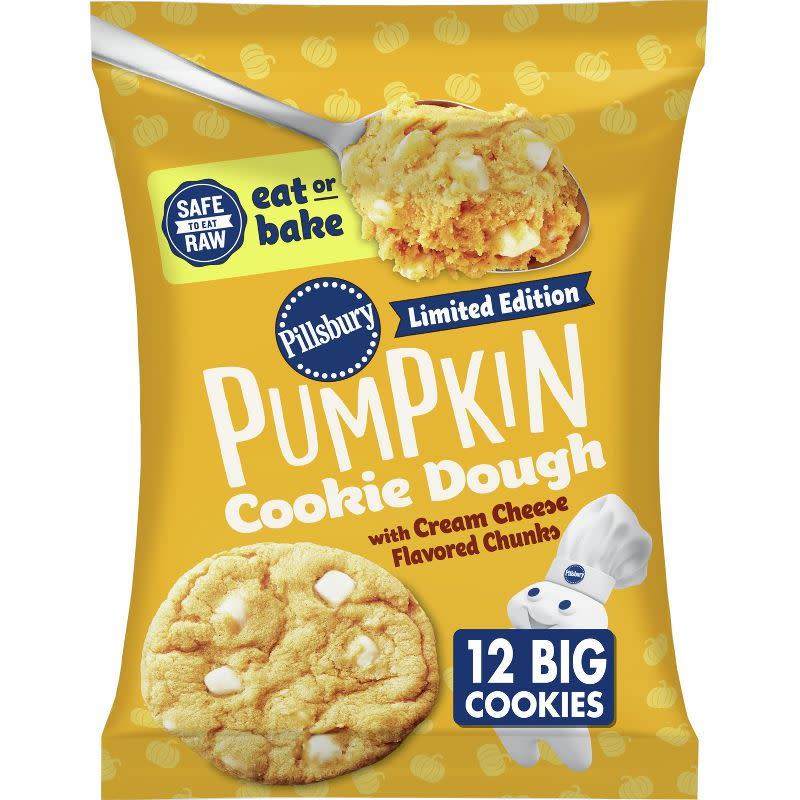 32) Pumpkin Cookie Dough with Cream Cheese Flavored Chips