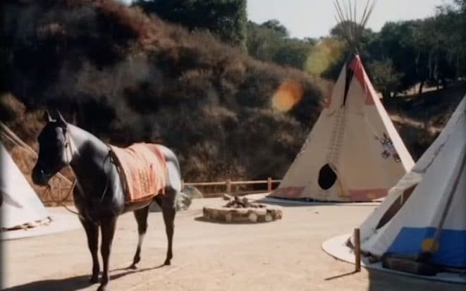 The teepee village