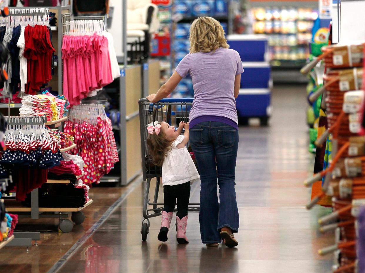 shopping cart shopper walmart