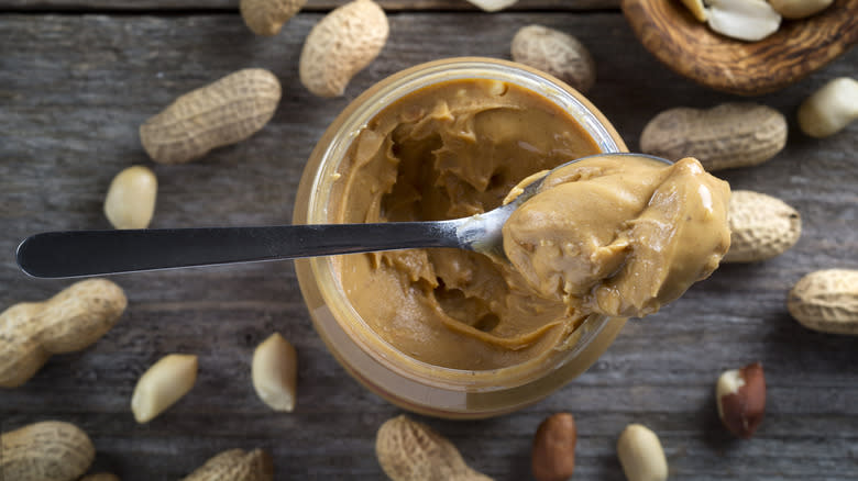 jar of nut butter