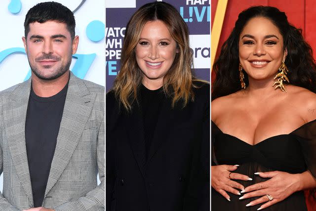 <p>Steve Granitz/FilmMagic; Charles Sykes/Bravo via Getty; Jon Kopaloff/Getty</p> Zac Efron, Ashley Tisdale, and Vanessa Hudgens are all alums of the "High School Musical" franchise.