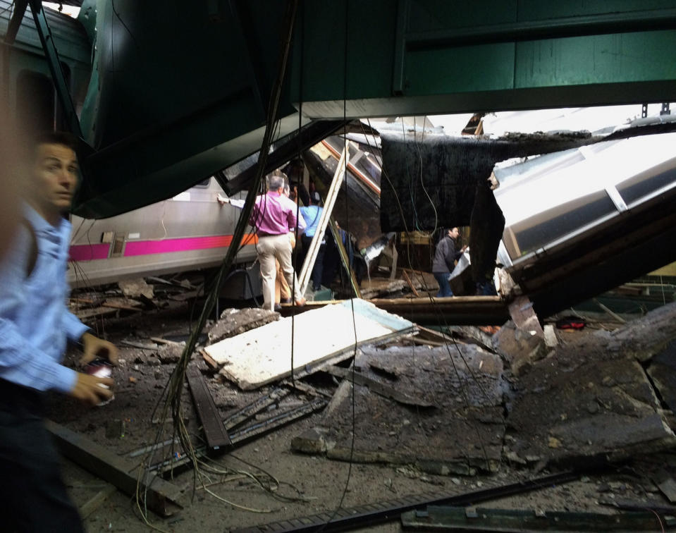 New Jersey Transit train crash in Hoboken