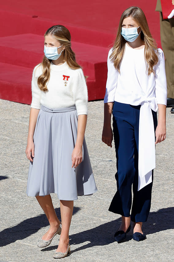 Princesa Leonor y la infanta Sofia