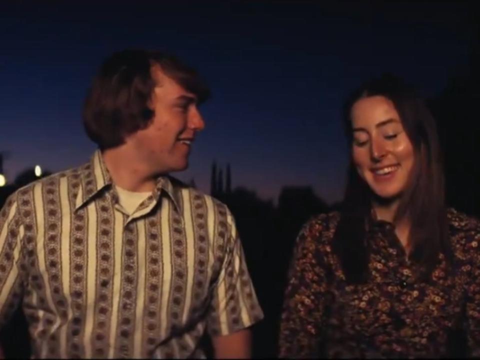 Cooper Hoffman and Alana Haim in Paul Thomas Anderson’s latest movie, ‘Licorice Pizza’  (MGM)