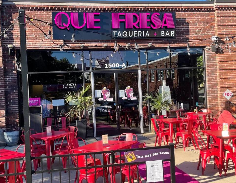 Que Fresa Taqueria + Bar is opening Oct. 7 in Wesley Heights.