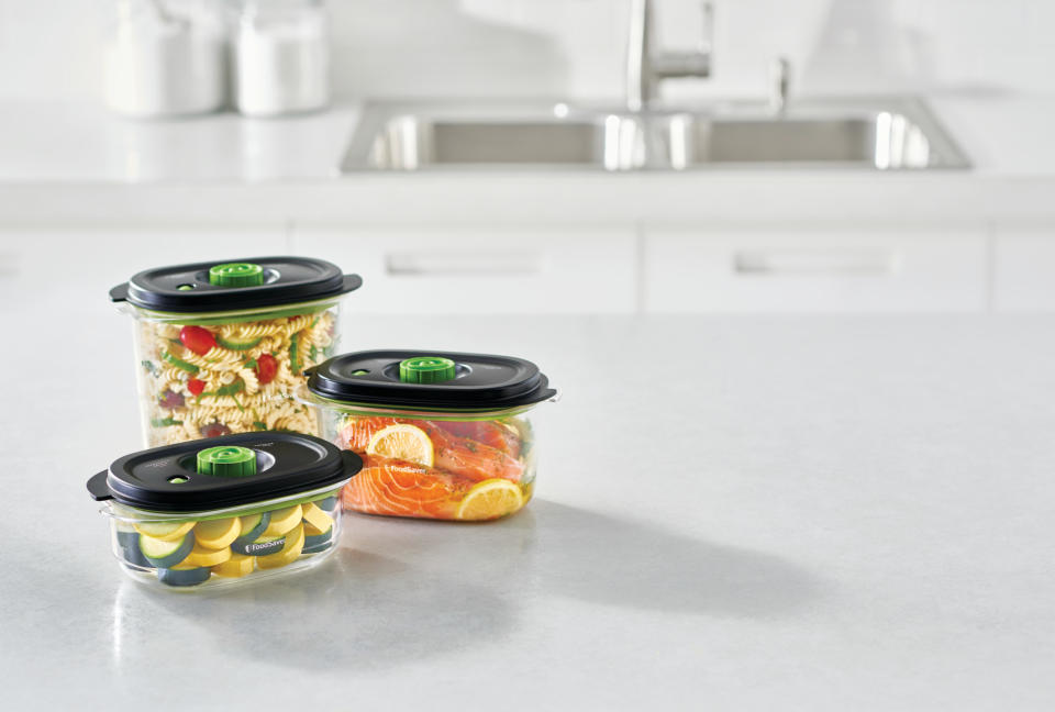 Tupperware lunch storage helps make an easy lunch routine