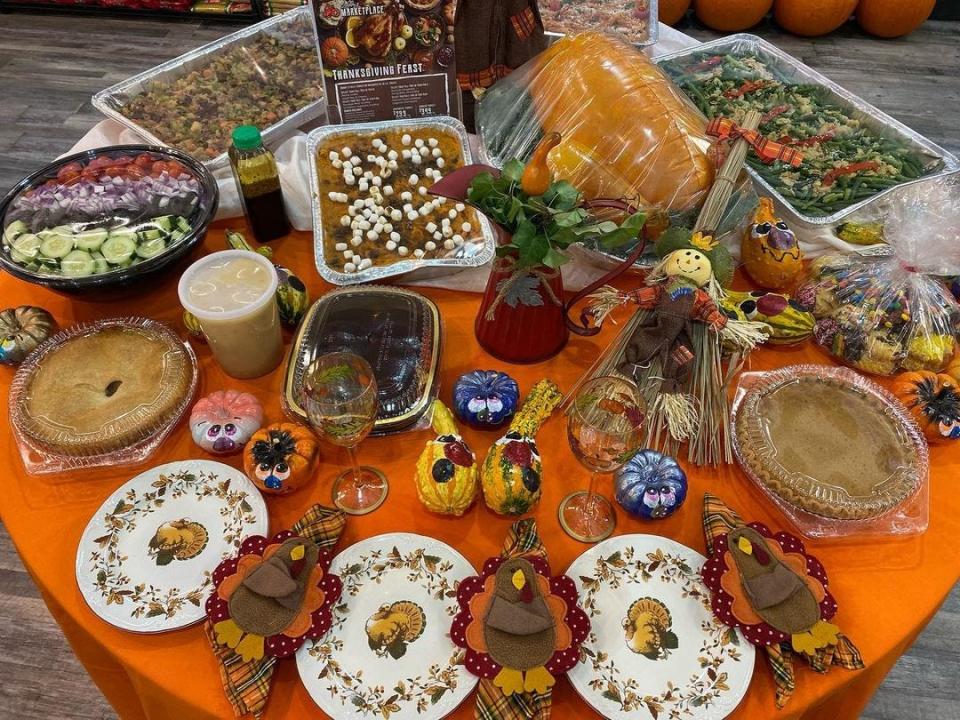 Thanksgiving offerings from Buddy's Marketplace in Manalapan.