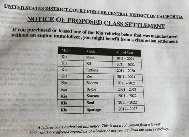 New Yorkers may be eligible to receive reimbursements as a result of Kia and Hyundai's recent theft-related settlement.