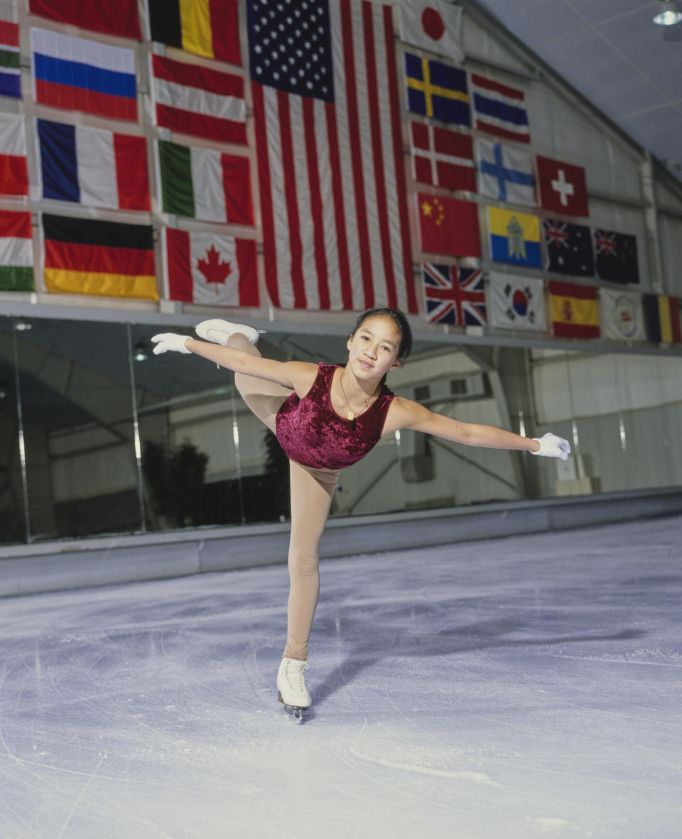 Portrait of Michelle Kwan (Mike Powell / Getty Images)