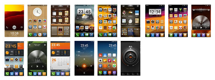 MIUI versions 1 to 5. Source: Xiaomi forums.