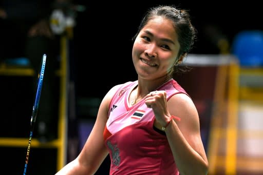 Thailand's Ratchanok Intanon dominated Malaysian Goh Jin Wei to set up a final against Spain's Carolina Marin