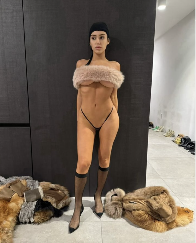 Kanye West Shares Revealing Photos of Wife Bianca Censori Wearing Tiny  Thong and More Wild Looks