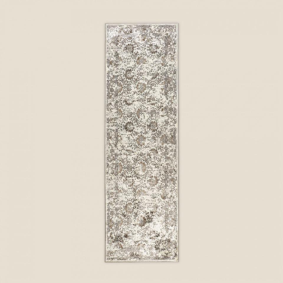 W Home 3'3 x 4'7 Accent Rug in Grey/Ivory