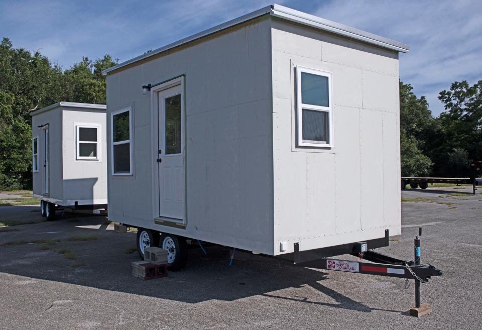 The Council on Aging of West Florida recently bought two tiny homes with a $50,000 grant from the AARP Community Challenge. The organization is looking at offering the tiny homes to seniors as an affordable housing option.