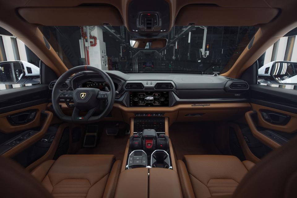 2025 lamborghini urus se interior