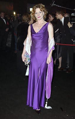 Samantha Bond at the London gala premiere of MGM's Die Another Day