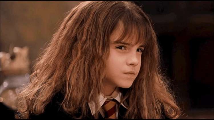 Pictured: Emma Watson portrays Hermione Granger in Harry Potter and the Philosopher's Stone. Image: Warner Bros Pictures